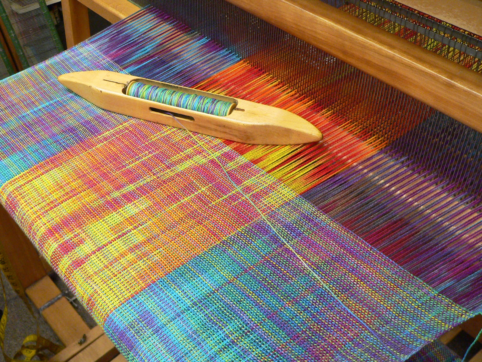 Painted Warps and Woven Patterns A Love Affair Between Color and