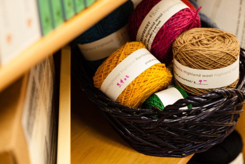 _MG_1499 Colorful yarn in a basket