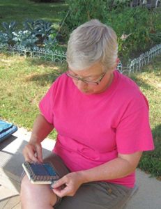 stump pin loom weaver