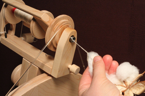 Spinning wool