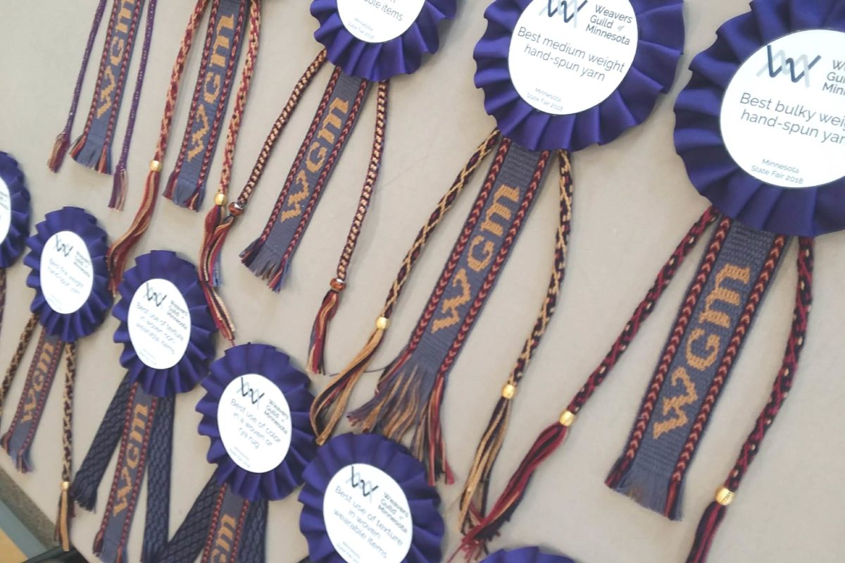 WGM’s State Fair Ribbons – Weavers Guild of Minnesota