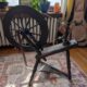 Antique spinning wheel